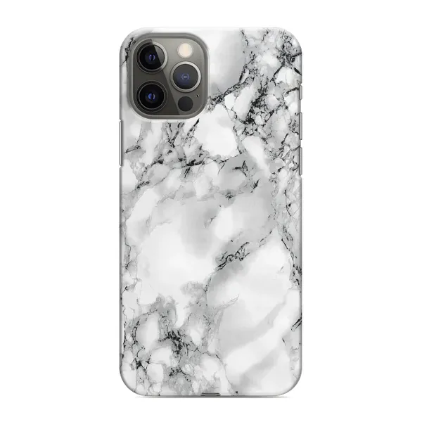 Чехол с рисунком «Белый мрамор» для iPhone 12 Pro Max Чехол с рисунком «Белый мрамор» для iPhone 12 Pro Max
