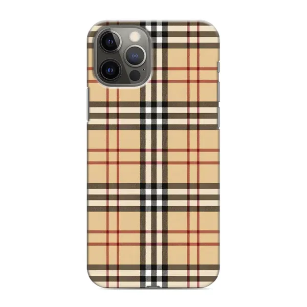 Чехол с рисунком «Burberry стиль» для iPhone 12 Pro Max