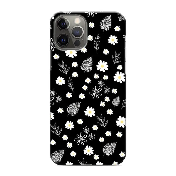 Чехол с рисунком «цветение на чорном» для iPhone 12 Pro Max Чехол с рисунком «цветение на чорном» для iPhone 12 Pro Max