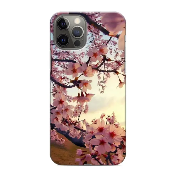 Чехол с рисунком «Цветущая сакура» для iPhone 12 Pro Max Чехол с рисунком «Цветущая сакура» для iPhone 12 Pro Max