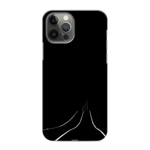 Чехол с картинками на черном фоне для iPhone 12 Pro Max (Дорога)