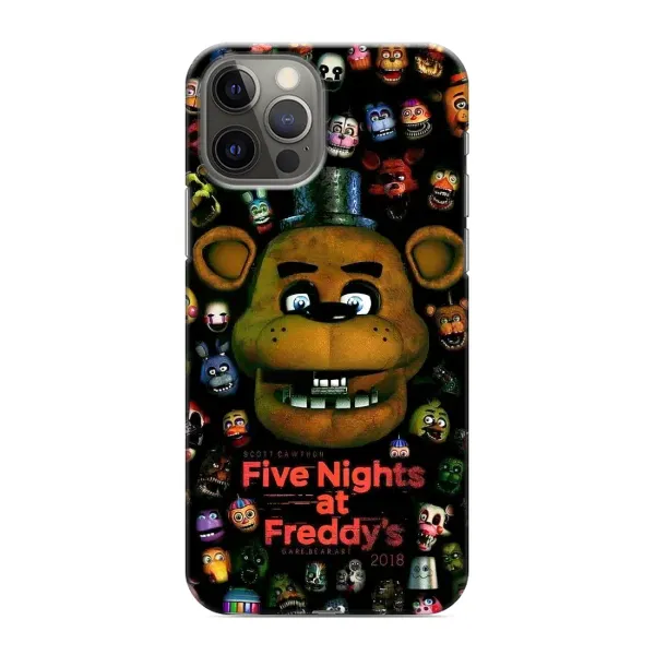 Чехол с рисунком «Freddy» для iPhone 12 Pro Max Чехол с рисунком «Freddy» для iPhone 12 Pro Max