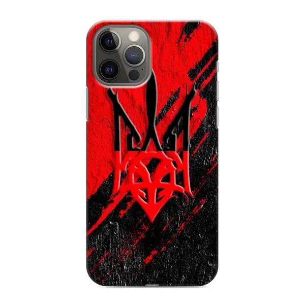 Чохол з малюнком «Герб в кольорах УПА» для iPhone 12 Pro Max