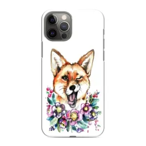 Чехол с Лисичкой для iPhone 12 Pro Max (Хитрая лиса)