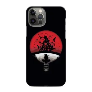 Чехлы с картинкой Итачи Учиха на iPhone 12 Pro Max (Итачи на черном)