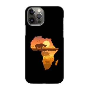 Летний Чехол на iPhone 12 Pro Max (Карта)