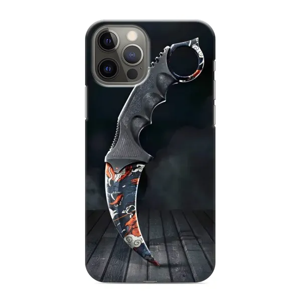 Чехол с рисунком «Кинжал КС ГО» для iPhone 12 Pro Max Чехол с рисунком «Кинжал КС ГО» для iPhone 12 Pro Max