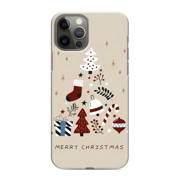 Чехол с рисунком «Merry Christmas» для iPhone 12 Pro Max