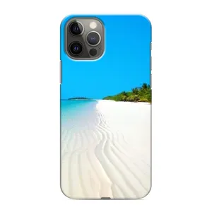 Летний Чехол на iPhone 12 Pro Max (Море песок)