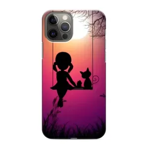 Чехол с рисунком «На качели» для iPhone 12 Pro Max