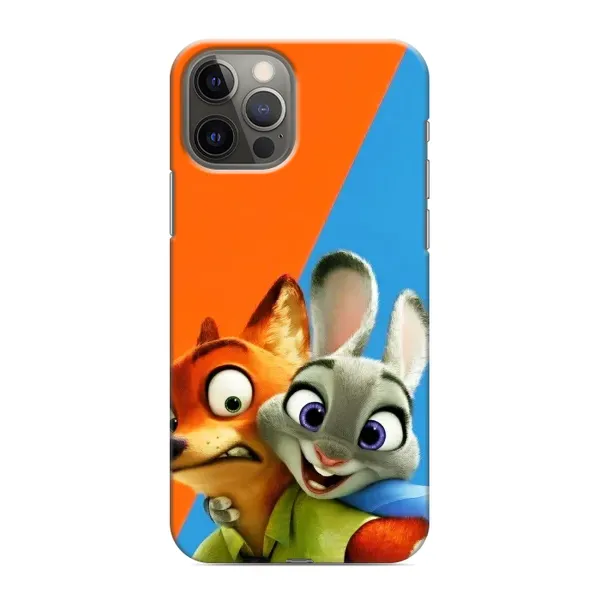 Чехол с рисунком «Ник и Хопс» для iPhone 12 Pro Max Чехол с рисунком «Ник и Хопс» для iPhone 12 Pro Max