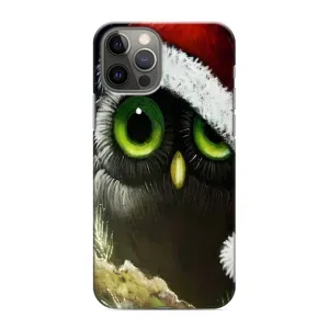 Чехлы с принтом СОВЫ для iPhone 12 Pro Max (Новогодняя Сова)