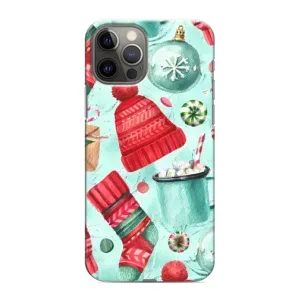 Чехол Санта Клаус для iPhone 12 Pro Max (Одежда)