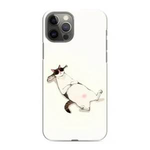 Чехол на тематику: Коты для iPhone 12 Pro Max (Отдых)