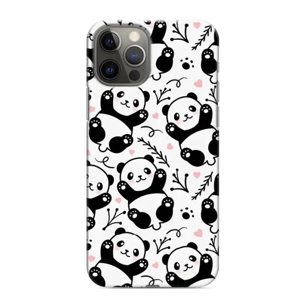 Чехол с рисунком «Пандочки» для iPhone 12 Pro Max Чехол с рисунком «Пандочки» для iPhone 12 Pro Max