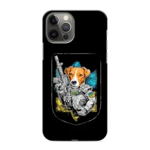 Чехол с принтом для iPhone 12 Pro Max (Патрон Воин)
