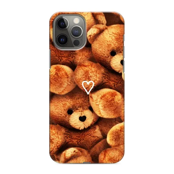 Чехол с рисунком «Плюшевый медвеженок» для iPhone 12 Pro Max Чехол с рисунком «Плюшевый медвеженок» для iPhone 12 Pro Max