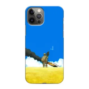 Чехлы на военную тематику для iPhone 12 Pro Max (Попадание)