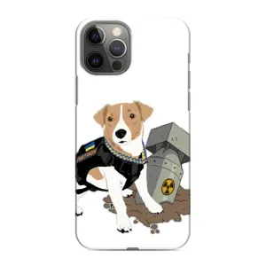 Чехол с принтом Собаки Патрон для iPhone 12 Pro Max (Пёс Патрон с ракетой)