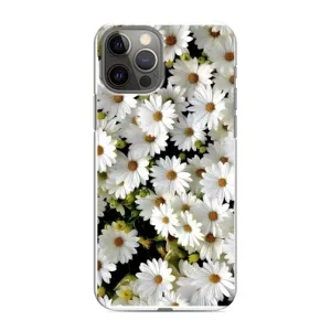 Чехол с ромашками на iPhone 12 Pro Max (Рамка в ромашках)