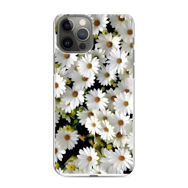 Чехол с рисунком «Рамка в ромашках» для iPhone 12 Pro Max Чехол с рисунком «Рамка в ромашках» для iPhone 12 Pro Max