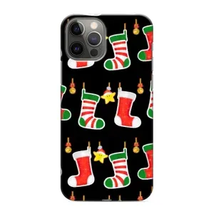 Силиконовый бампер на рождество для iPhone 12 Pro Max (Рождественские подарки)