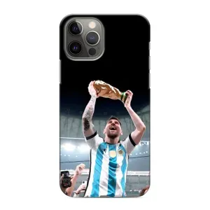 Чохли Лео Мессі Аргентина для iPhone 12 Pro Max (Щасливий Мессі)
