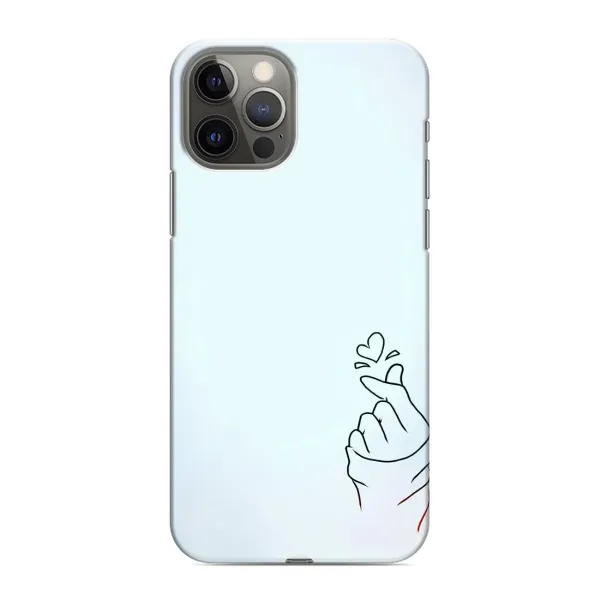Чехол с рисунком «Сердце на голубом» для iPhone 12 Pro Max Чехол с рисунком «Сердце на голубом» для iPhone 12 Pro Max