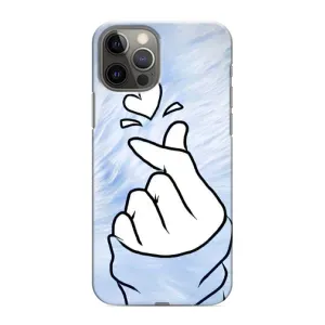 Чехлы (Знак сердечка) на iPhone 12 Pro Max (Сердечка знак)