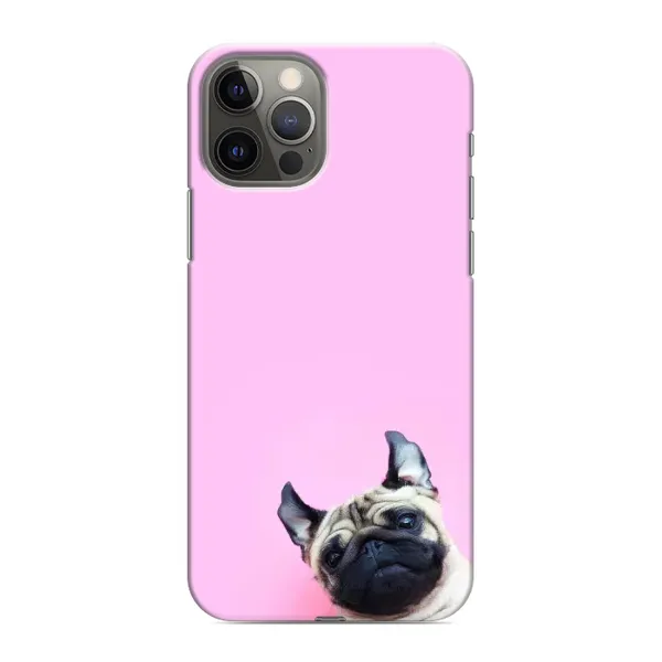 Чехол с рисунком «Собака на розовом» для iPhone 12 Pro Max Чехол с рисунком «Собака на розовом» для iPhone 12 Pro Max