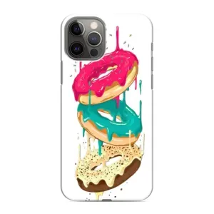 Чехол с изображением вкусной еды для iPhone 12 Pro Max (Сочные пончики)