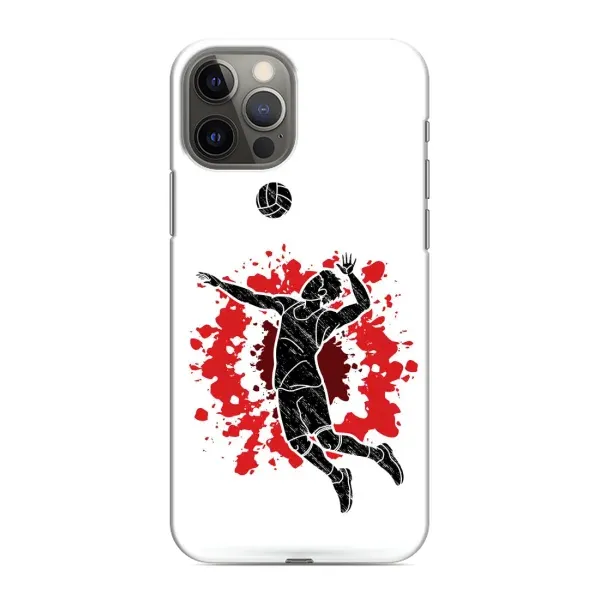 Чехол с рисунком «Волейболист» для iPhone 12 Pro Max Чехол с рисунком «Волейболист» для iPhone 12 Pro Max