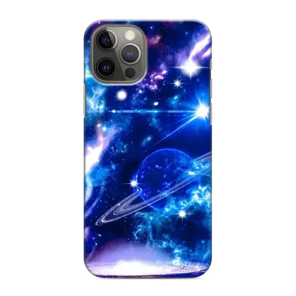 Чехол с рисунком «Яркий космос» для iPhone 12 Pro Max Чехол с рисунком «Яркий космос» для iPhone 12 Pro Max