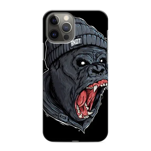 Чехол с рисунком «Злая Обезьяна» для iPhone 12 Pro Max Чехол с рисунком «Злая Обезьяна» для iPhone 12 Pro Max