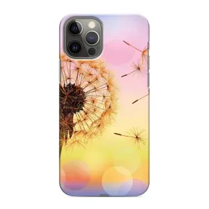 Силиконовый Чехол с одуванчиками на iPhone 12 Pro (Цветок-одуванчик)