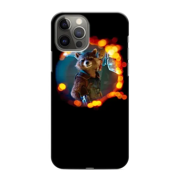 Чехол с рисунком «Енот Ракета» для iPhone 12 Pro Чехол с рисунком «Енот Ракета» для iPhone 12 Pro