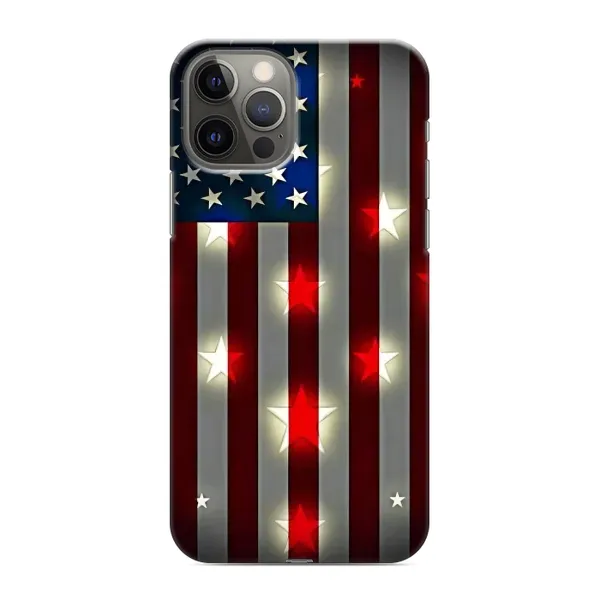 Чехол с рисунком «Флаг США 2» для iPhone 12 Pro