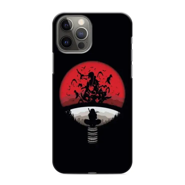 Чехол с рисунком «Итачи на черном» для iPhone 12 Pro Чехол с рисунком «Итачи на черном» для iPhone 12 Pro