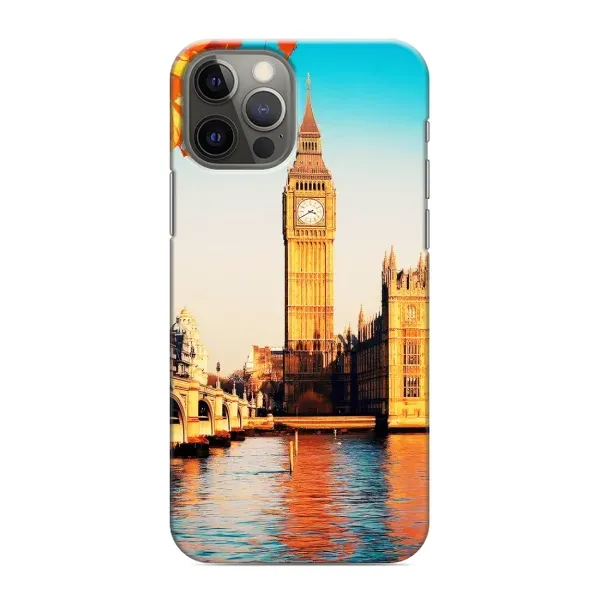 Чехол с рисунком «Летний Лондон» для iPhone 12 Pro