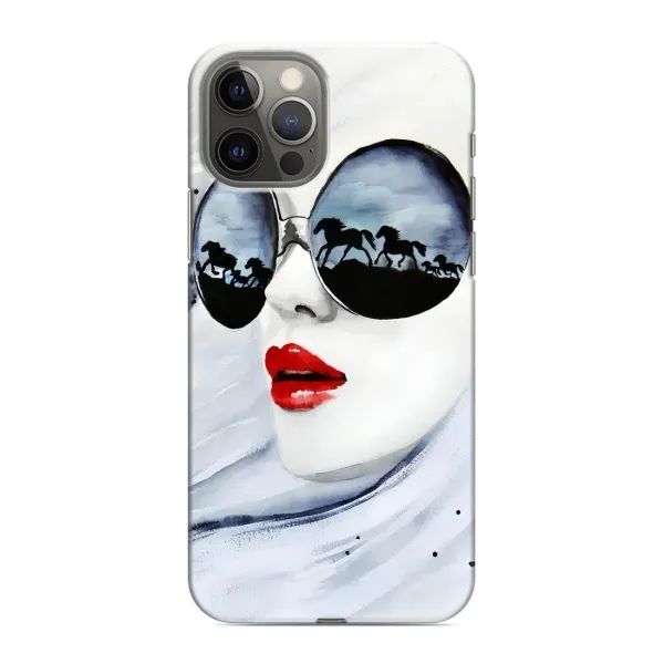 Чехол с рисунком «Любительница коней» для iPhone 12 Pro Чехол с рисунком «Любительница коней» для iPhone 12 Pro