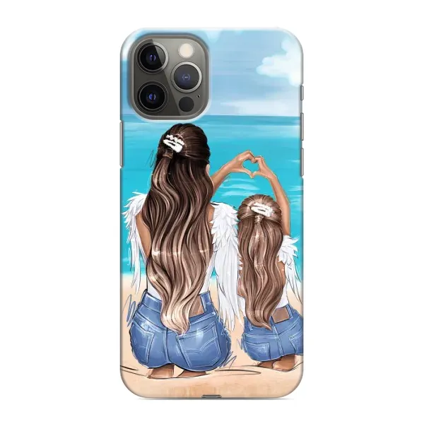 Чохол з малюнком «Мама і дочка» для iPhone 12 Pro Чохол з малюнком «Мама і дочка» для iPhone 12 Pro