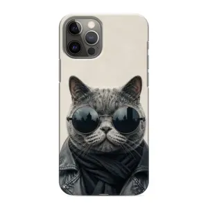 Чехол на тематику: Коты для iPhone 12 Pro (Модный кот)