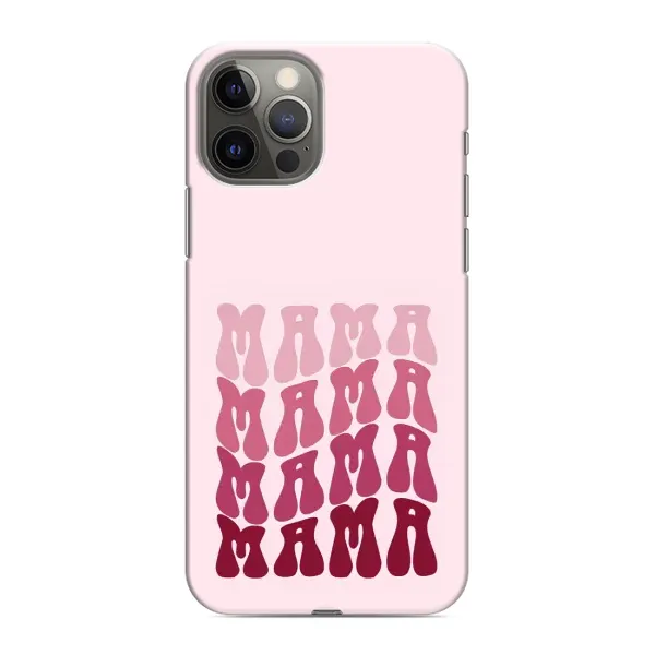 Чехол с рисунком «Надпись мама» для iPhone 12 Pro