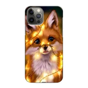 Чехол с рисунком «Новогодний лисенок» для iPhone 12 Pro