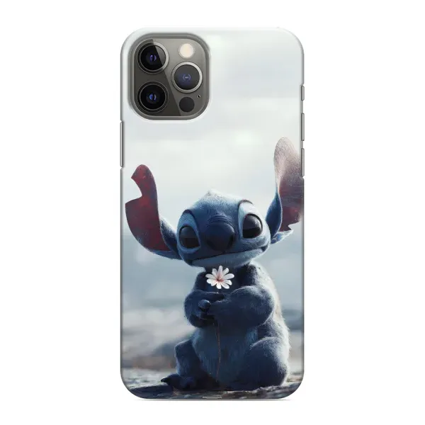 Чехол с рисунком «Стич с цветочком» для iPhone 12 Pro Чехол с рисунком «Стич с цветочком» для iPhone 12 Pro