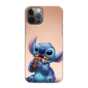 Чехол с рисунком Стич для iPhone 12 Pro (Стич с шоколадом)