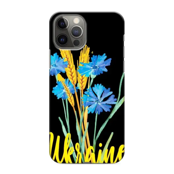 Чехол с рисунком «Ukraine в цветочках» для iPhone 12 Pro Чехол с рисунком «Ukraine в цветочках» для iPhone 12 Pro