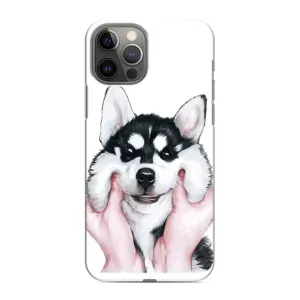 Бампер для iPhone 12 Pro з картинкою "Песики" (Собака Хаскі)