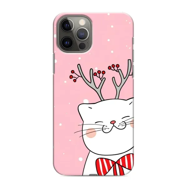 Чехол с рисунком «Зимний кот» для iPhone 12 Pro Чехол с рисунком «Зимний кот» для iPhone 12 Pro