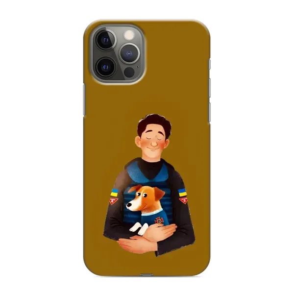 Чехол с рисунком «ЗСУ Патрон» для iPhone 12 Pro